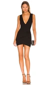 Superdown Skye Mini Dress In Black