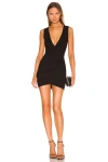 Superdown Skye Mini Dress In Black
