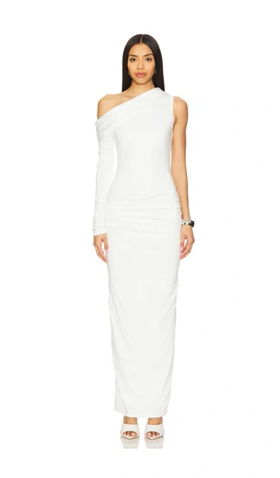 Superdown Skylar Maxi Dress In White