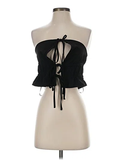 Superdown Sleeveless Blouse In Black