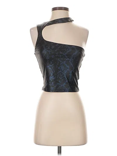 Pre-owned Superdown Sleeveless Blouse In Black