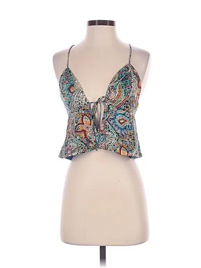 Pre-owned Superdown Sleeveless Blouse In Blue