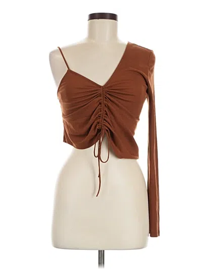 Pre-owned Superdown Sleeveless Blouse In Brown