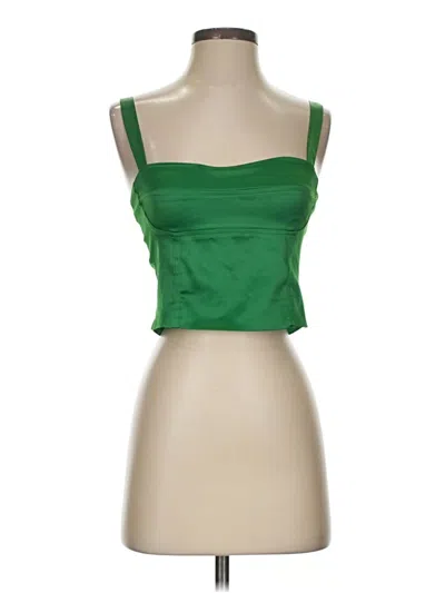Pre-owned Superdown Sleeveless Blouse In Green