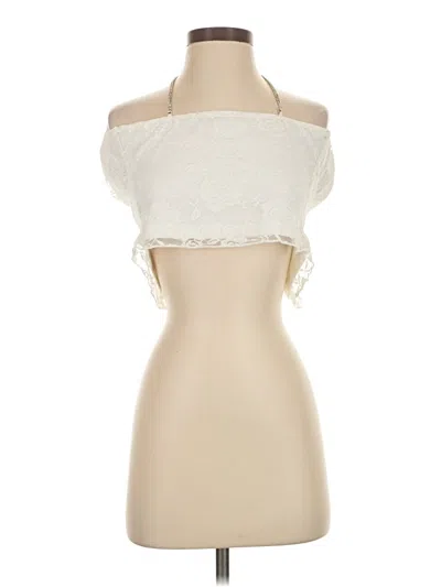 Pre-owned Superdown Sleeveless Blouse In Ivory