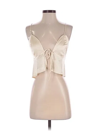 Pre-owned Superdown Sleeveless Blouse In Ivory