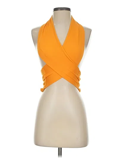 Pre-owned Superdown Sleeveless Blouse In Orange