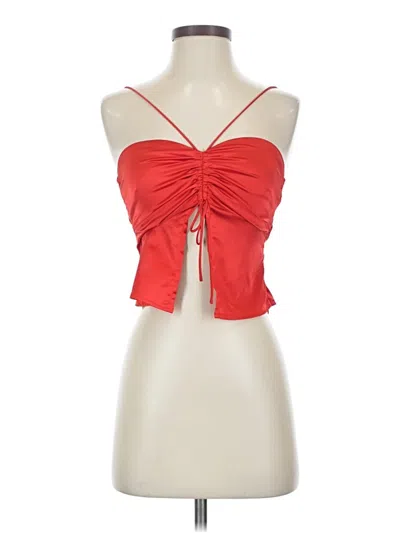 Pre-owned Superdown Sleeveless Blouse In Red