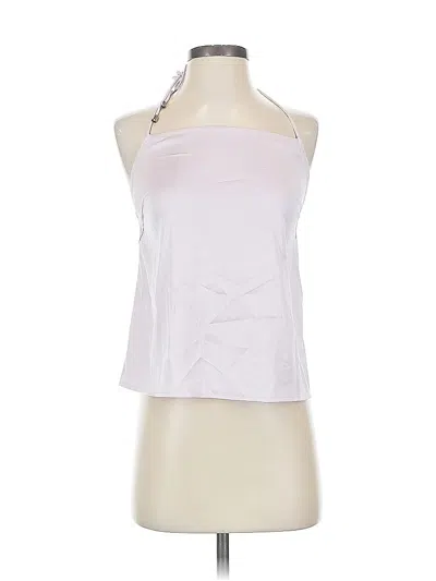 Pre-owned Superdown Sleeveless Blouse In White