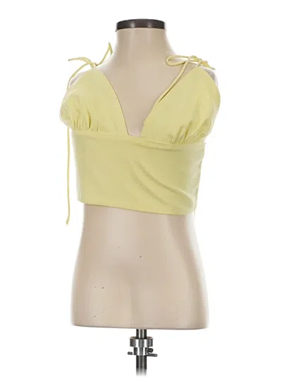 Pre-owned Superdown Sleeveless Blouse In Yellow