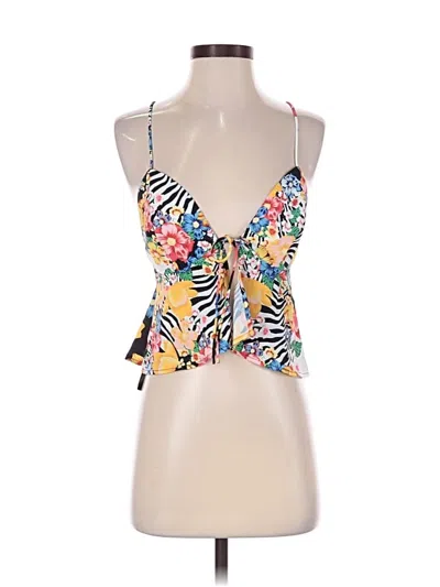 Pre-owned Superdown Sleeveless Blouse In Yellow