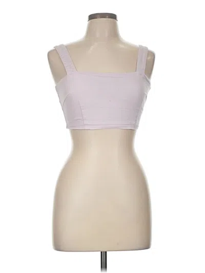 Pre-owned Superdown Sleeveless Top Pink Strapless Neckline Tops