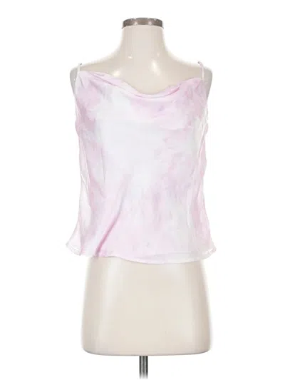 Pre-owned Superdown Sleeveless Top Pink Strapless Neckline Tops