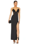 Superdown Stacie Maxi Dress In Black