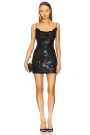 Superdown Starlin Mini Dress In Black