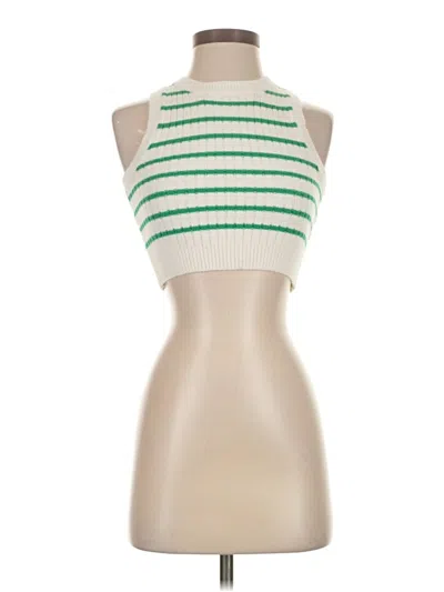 Pre-owned Superdown Sweater Vest In Green