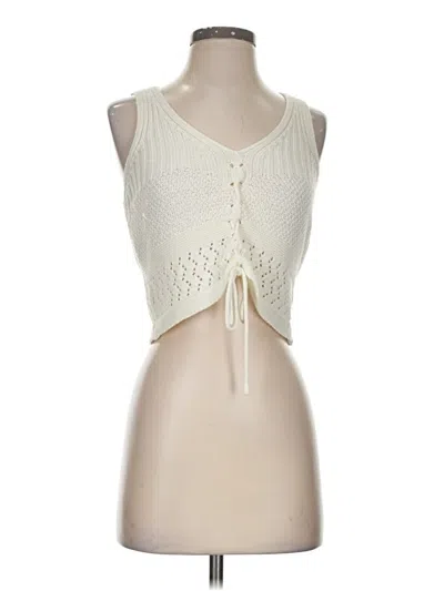 Pre-owned Superdown Sweater Vest In Ivory