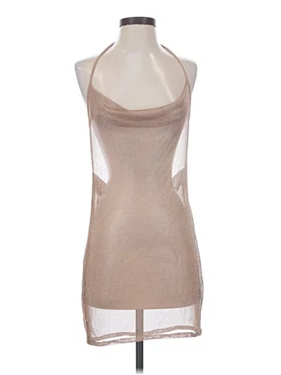 Pre-owned Superdown Swimsuit Cover Up In Tan