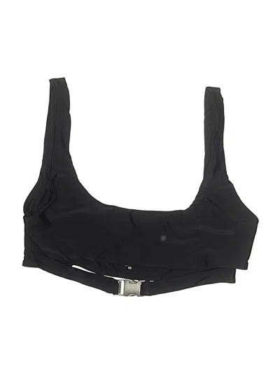 Pre-owned Superdown Swimsuit Top Black Swimwear