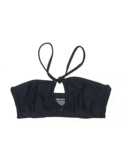 Pre-owned Superdown Swimsuit Top Black Swimwear