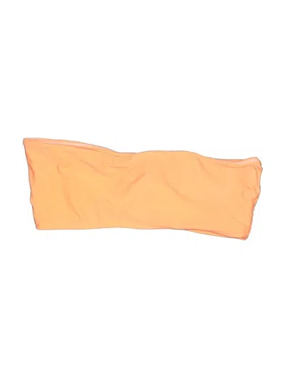 Pre-owned Superdown Swimsuit Top Orange Swimwear