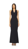 Superdown Sylvie Maxi Dress In Black