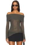 Superdown Tawny Sweater In Grey
