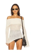 Superdown Tawny Sweater In Ivory