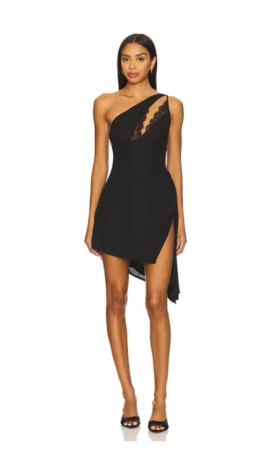 Superdown Tracie Mini Dress In Black