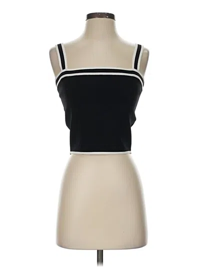 Pre-owned Superdown Tube Top Black Strapless Neckline Tops