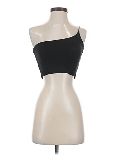 Pre-owned Superdown Tube Top Black Strapless Neckline Tops