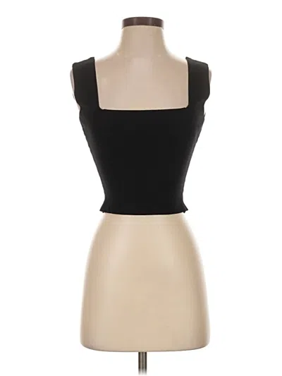Pre-owned Superdown Tube Top Black Strapless Neckline Tops