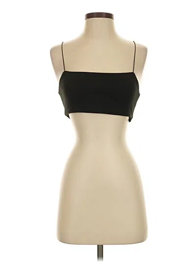 Pre-owned Superdown Tube Top Tan Strapless Neckline Tops