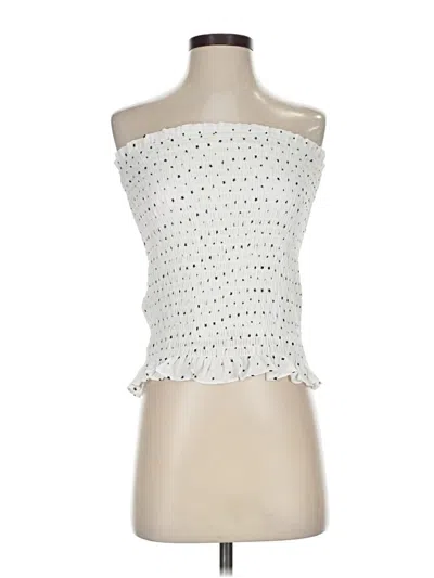 Pre-owned Superdown Tube Top White Tops