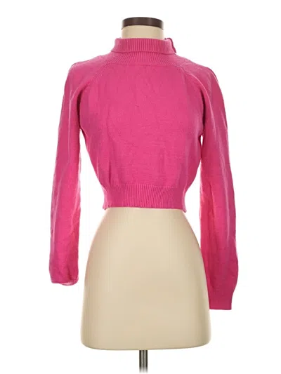 Pre-owned Superdown Turtleneck Sweater In Pink