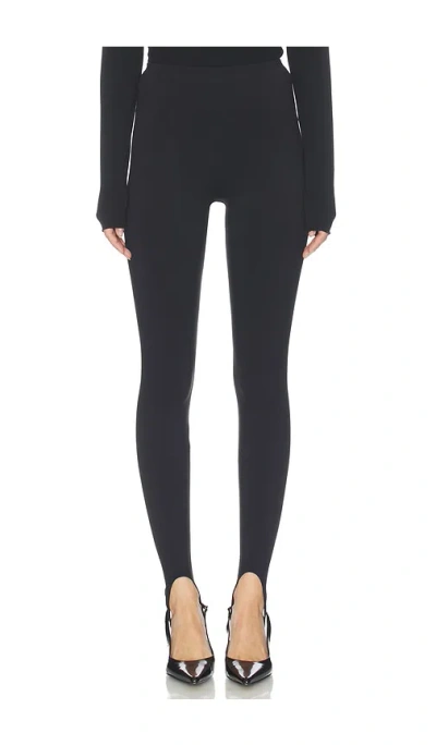 Superdown Tyla Stirrup Pant In Black