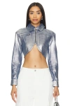 Superdown Uma Jacket In Silver