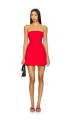 Superdown Vallie Mini Dress In Red