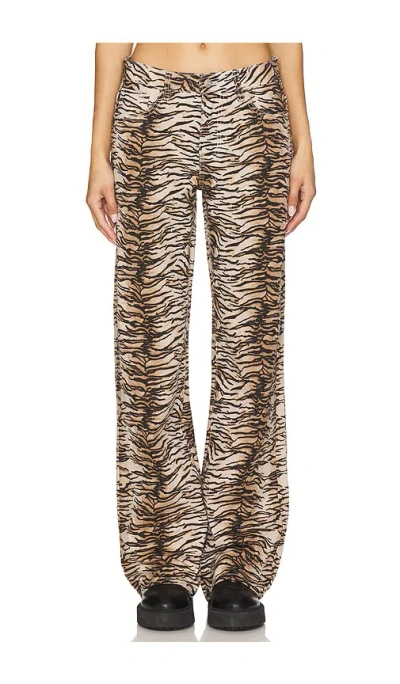 Superdown Vaughn Jean In Zebra