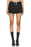 Superdown Wanda Mini Skirt In Black