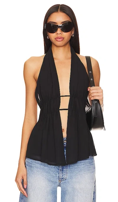 Superdown Wren Top In 黑色