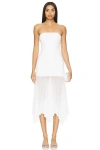 Superdown X Ella Rose Amaris Strapless Dress In White