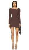 Superdown Ysabel Mini Dres In Chocolate