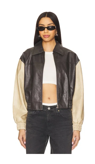 Superdown Zarela Jacket In Brown