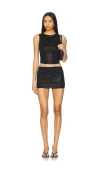 Superdown Zariah Skirt Set In Black