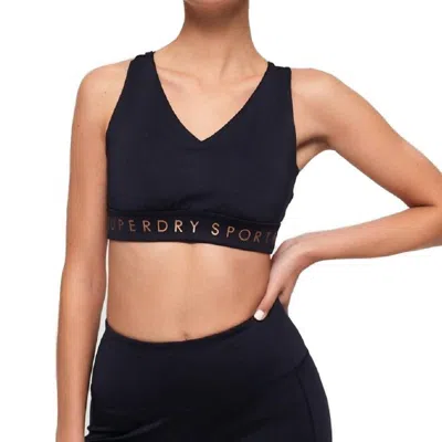 Superdry Active Studio Bra In Black