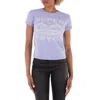 Superdry Archive Kiss Fitted Tee In Purple