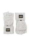 Superdry Cable-knit Gloves In White