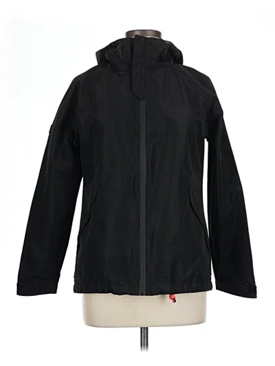 Pre-owned Superdry Cardigan Sweater In Black