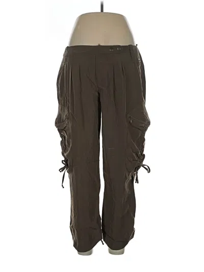 Pre-owned Superdry Cargo Pants In Brown